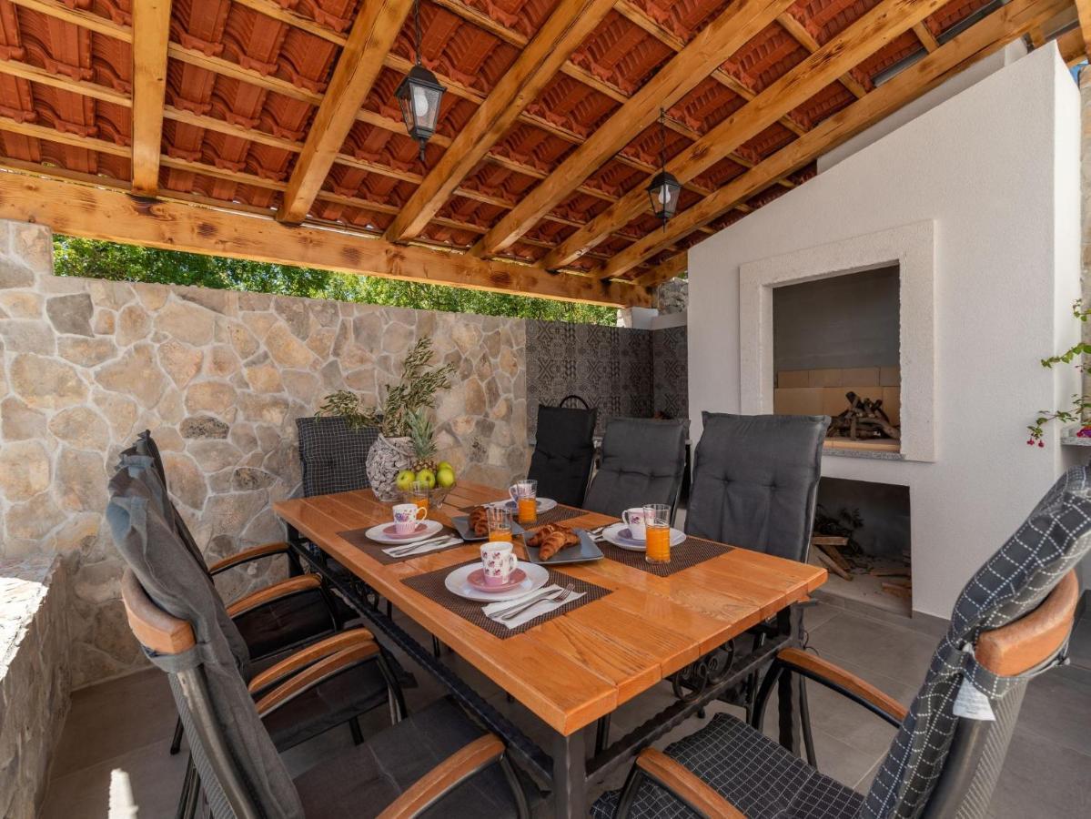 Scenic Sea View,Three Bedroom Villa With Pool Trogir Extérieur photo
