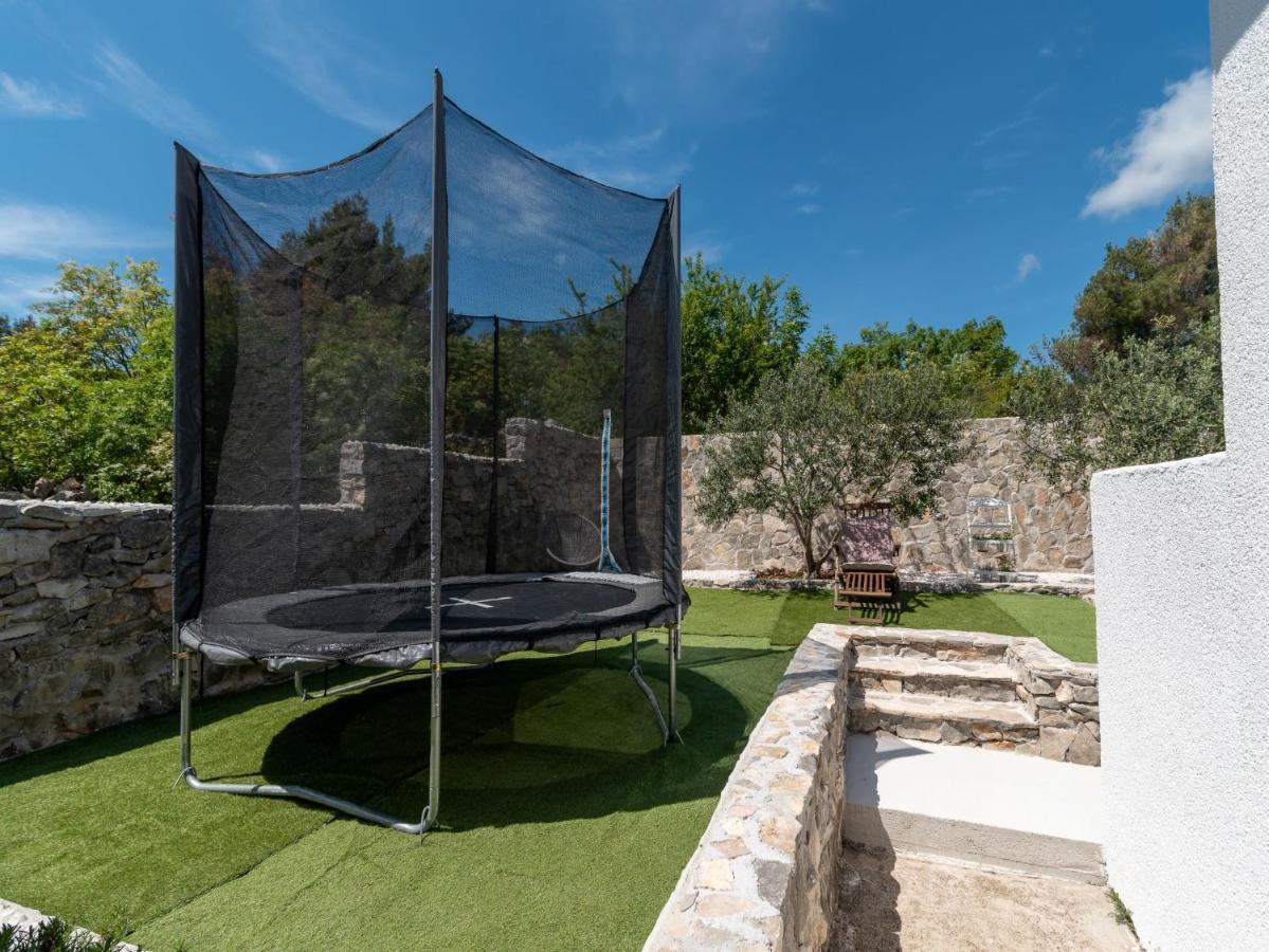 Scenic Sea View,Three Bedroom Villa With Pool Trogir Extérieur photo
