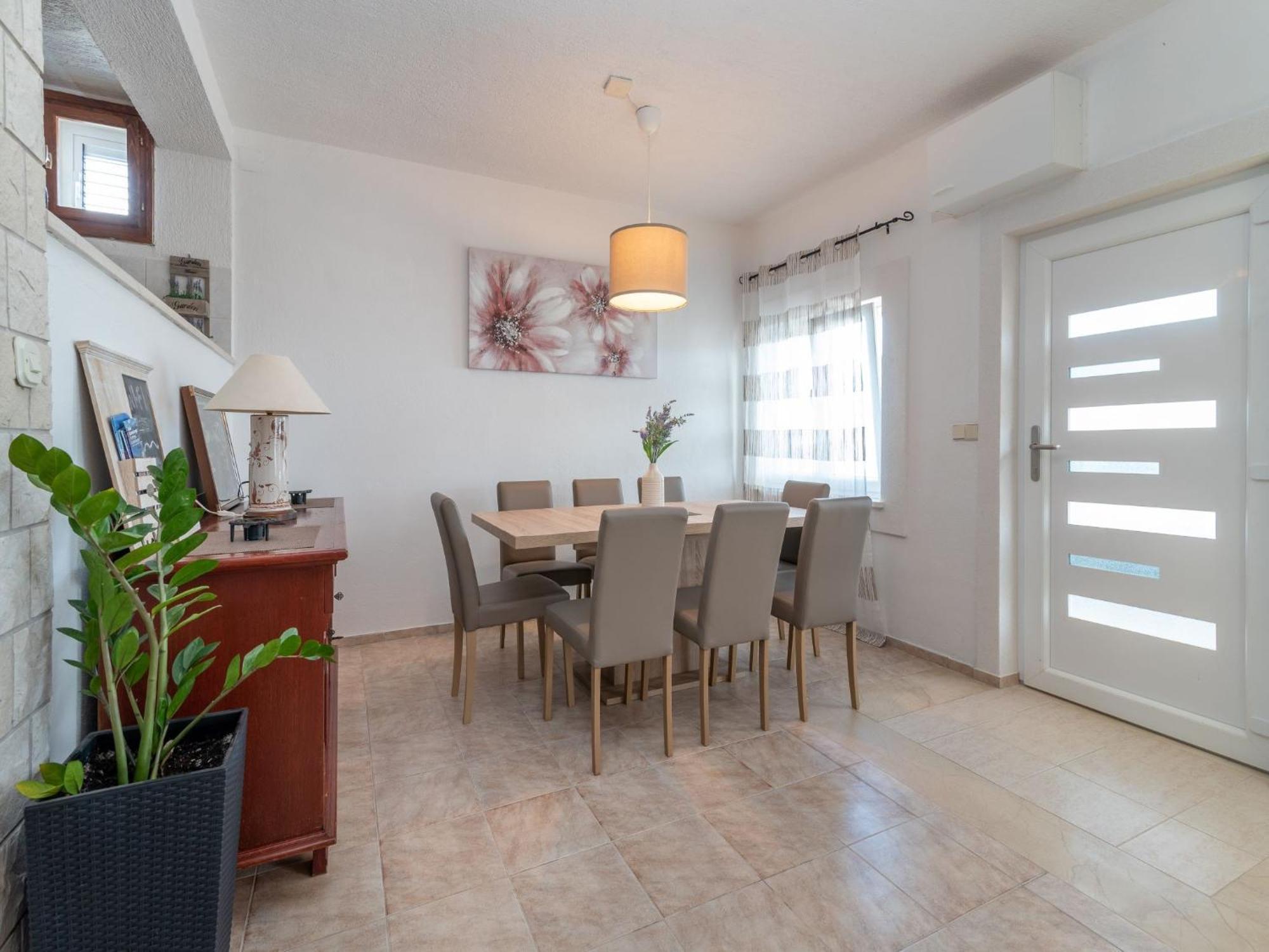 Scenic Sea View,Three Bedroom Villa With Pool Trogir Extérieur photo